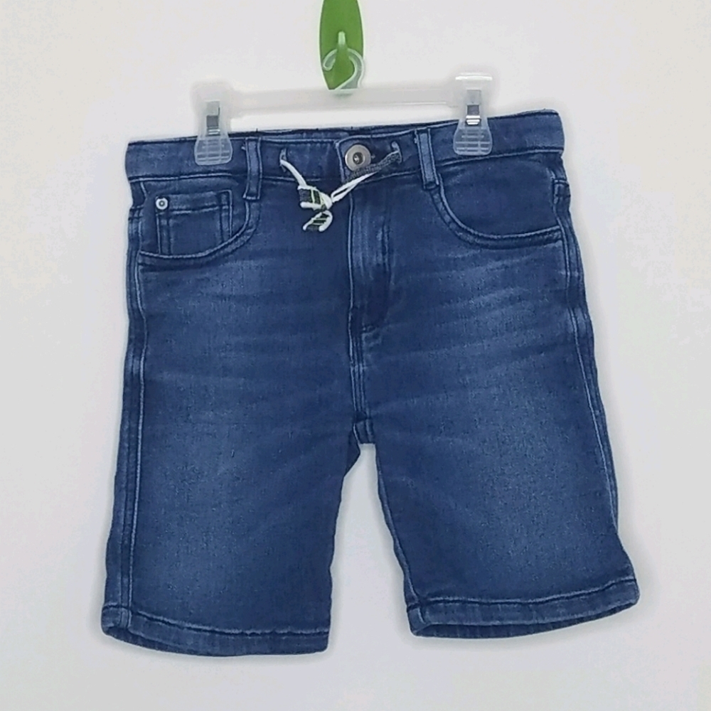 Zara Denim Rule the World Shorts 6